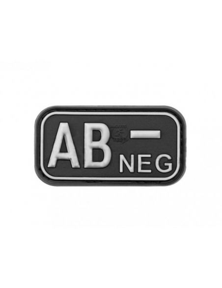 Parche de Goma 3D AB Negativo Swat JTG