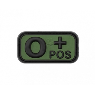 Parche de Goma 3D O Positivo Forest JTG