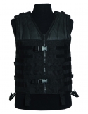 Chaleco Táctico MilTec Molle Carrier Negro