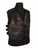 Chaleco Táctico MilTec Laser Cut Lightweight Multitarn Black