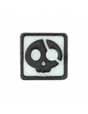 Parche de Goma 3D Pirata de Halloween Glow Back JTG