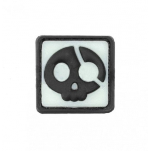 Parche de Goma 3D Pirata de Halloween Glow Back JTG