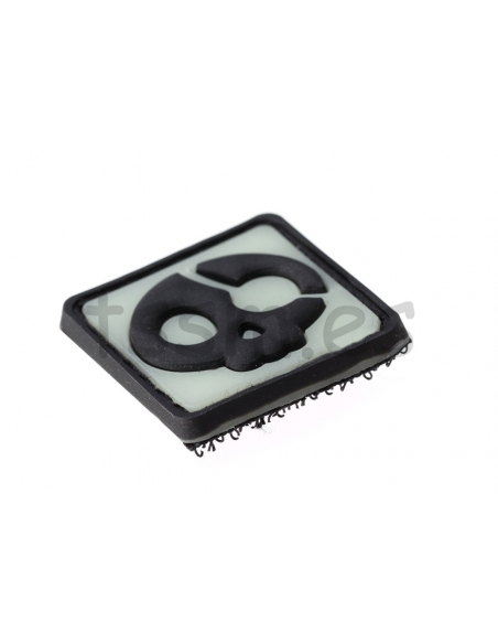 ComprarParche de Goma 3D Pirata de Halloween Glow Back JTG