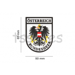 Parche de Goma 3D Bundesheer JTG 2