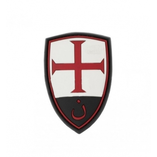 Parche de Goma 3D Crusader Shield JTG