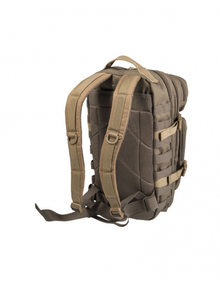 ComprarMochila Táctica Militar MilTec US Assault SM Ranger 20 Litros Verde y Coyote