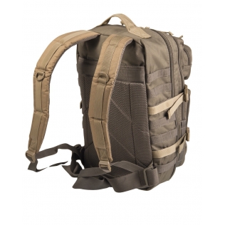 Mochila Táctica Militar MilTec US Assault LG Ranger 36 Litros Verde y Coyote 2