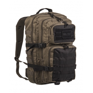 Mochila Táctica Militar MilTec US Assault LG Ranger 36 Litros Verde y Negra