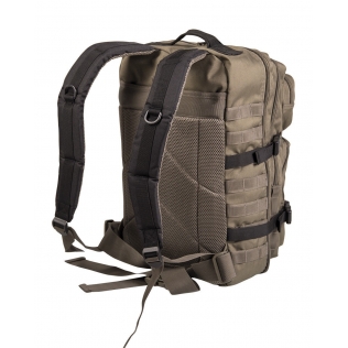 Mochila Táctica Militar MilTec US Assault LG Ranger 36 Litros Verde y Negra 2