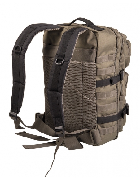 ComprarMochila Táctica Militar MilTec US Assault LG Ranger 36 Litros Verde y Negra