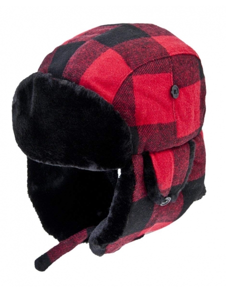 ComprarGorro de Leñador Rojo y Negro Fox Outdoor
