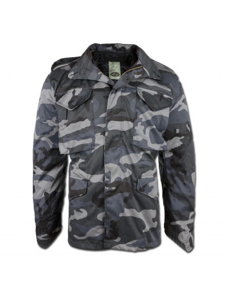 Chaqueta Aviador M65 MilTec Dark Camo