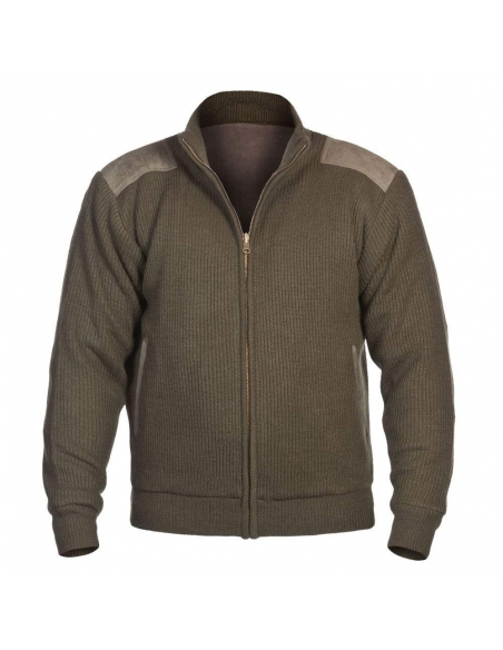 Chaqueta de cazador reversible MFH verde talla M