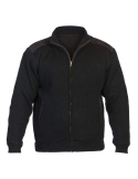 Chaqueta de cazador reversible MFH negra talla XXL