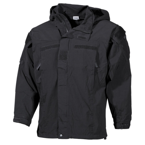 Chaqueta cortavientos MFH Negra talla XL