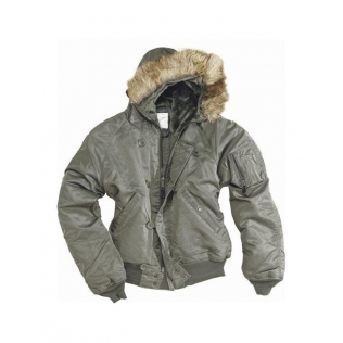 Cazadora tipo aviador MFH Verde talla L