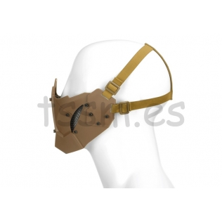 Máscara Táctica Warrior Steel Half Pirate Arms Coyote 2
