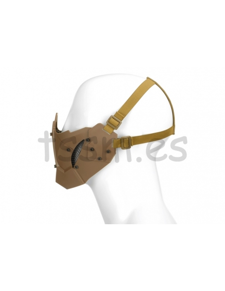ComprarMáscara Táctica Warrior Steel Half Pirate Arms Coyote