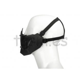 Máscara Táctica Warrior Steel Half Pirate Arms Negra 2
