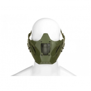 Máscara Táctica Warrior Steel Half Pirate Arms Verde OD