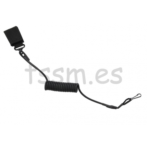Lanyard Táctico para Pistola Pirate Arms Negro
