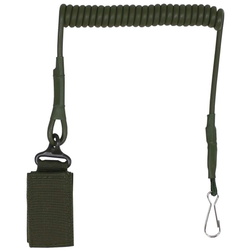 Lanyard Táctico para Pistola MFH Negro