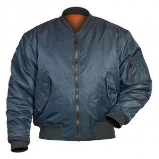Cazadora Bomber MA1 Teesar Azul MilTec