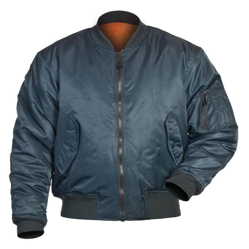Cazadora Bomber MA1 Teesar Azul MilTec