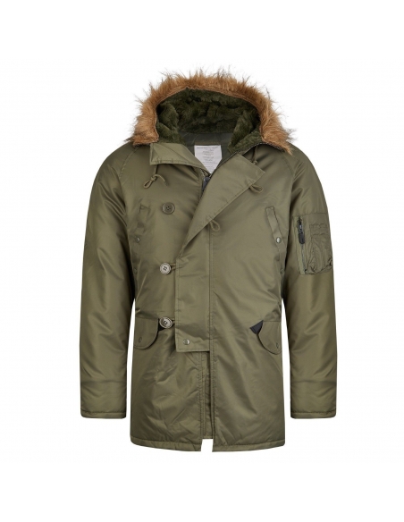 Chaqueta Aviador N3B MilTec Verde