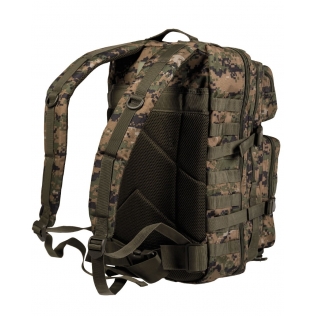 Mochila Táctica Militar MilTec US Assault LG 36 Litros Digital Woodland-Marpat 2