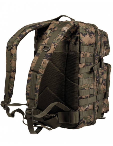 ComprarMochila Táctica Militar MilTec US Assault LG 36 Litros Digital Woodland-Marpat