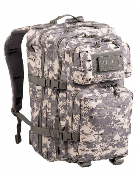 Mochila Táctica Militar MilTec US Assault LG 36 Litros Laser Cut AT Digital