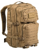 Mochila Táctica Militar MilTec US Assault LG 36 Litros Laser Cut Coyote