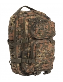 Mochila Táctica Militar MilTec US Assault LG 36 Litros Laser Cut Flecktarn