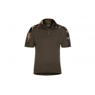 Camiseta de Combate Ubac Manga Corta Invader Gear Woodland 2