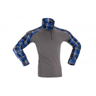 Camiseta de Combate Ubac Flannel Invader Gear Cuadros Azules