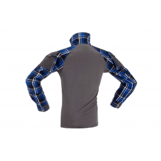 Camiseta de Combate Ubac Flannel Invader Gear Cuadros Azules 2
