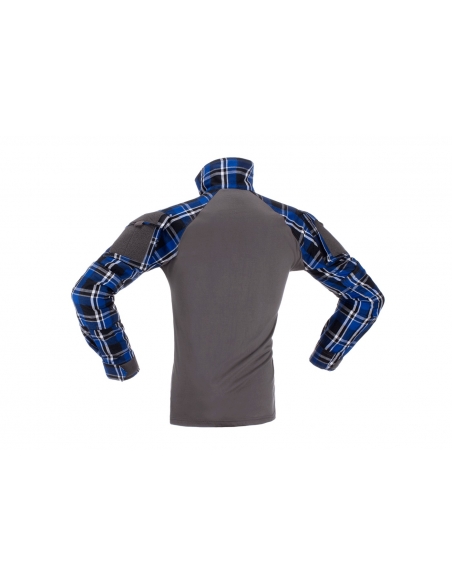 ComprarCamiseta de Combate Ubac Flannel Invader Gear Cuadros Azules