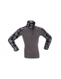 Camiseta de Combate Ubac Flannel Invader Gear Cuadros Negros