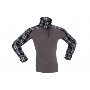 Camiseta de Combate Ubac Flannel Invader Gear Cuadros Negros