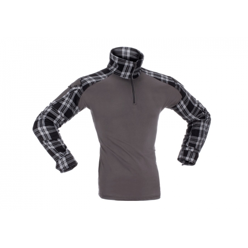 Camiseta de Combate Ubac Flannel Invader Gear Cuadros Negros