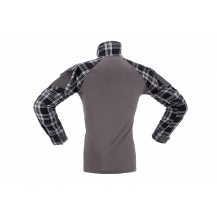 Camiseta de Combate Ubac Flannel Invader Gear Cuadros Negros 2