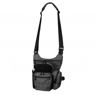 Bandolera Táctica Helikon-Tex EDC Side Bag Melange Gris y Negra