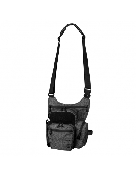 Bandolera Táctica Helikon-Tex EDC Side Bag Melange Gris y Negra