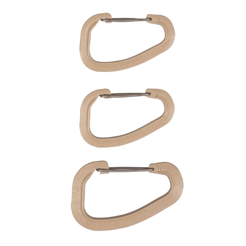 Mosquetones Tácticos MilTec Carabiner Coyote