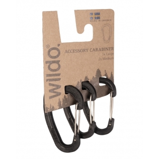 Mosquetones Tácticos MilTec Carabiner Negro 2