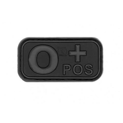 Parche de Goma 3D O Positivo Blackops JTG
