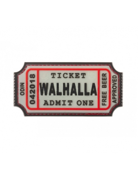 Parche de Goma 3D Walhalla Glow the Dark JTG