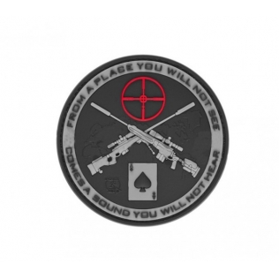 Parche de Goma 3D Sniper Swat JTG