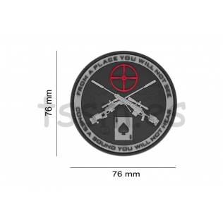 Parche de Goma 3D Sniper Swat JTG 2